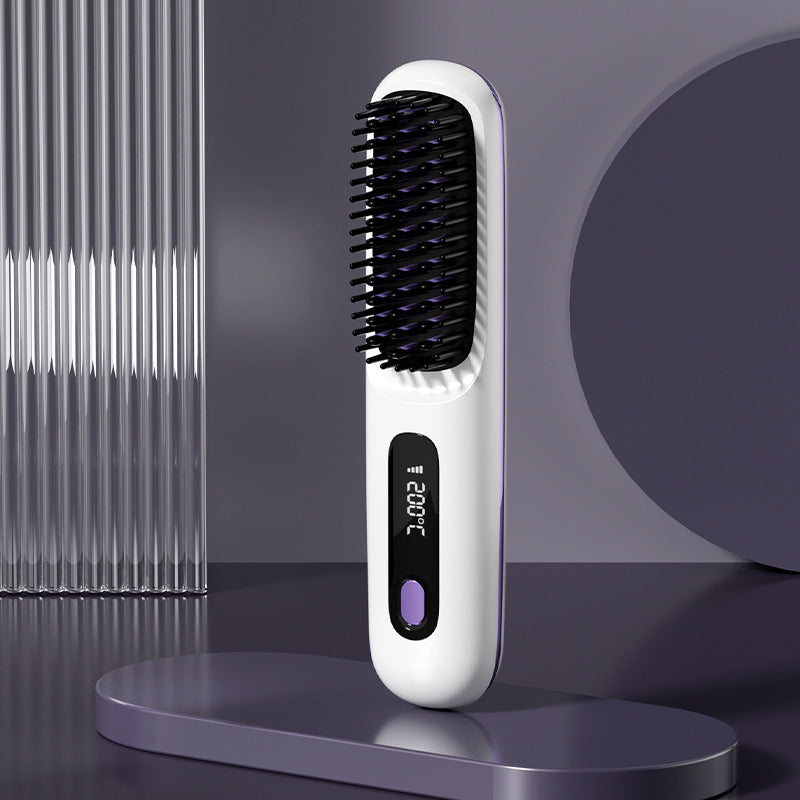 SilkyBrush – Brosse chauffante lissante portable