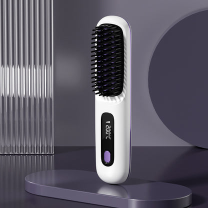 SilkyBrush – Brosse chauffante lissante portable