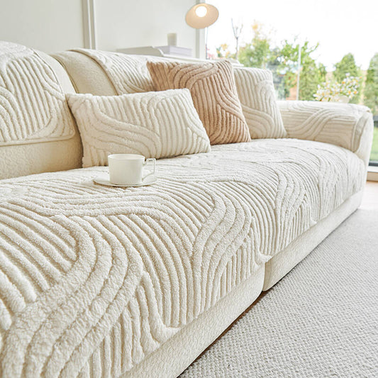 SofaFresh – Housse de canapé et coussin en velours coton